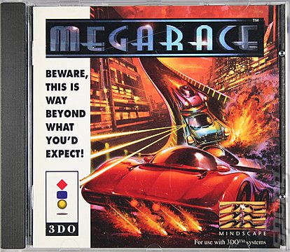 MegaRace - 3DO Cover & Box Art