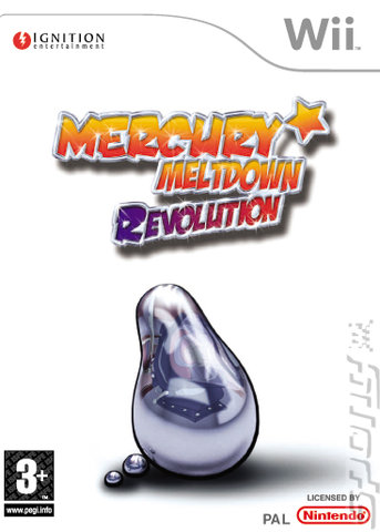 Mercury Meltdown Revolution  - Wii Cover & Box Art