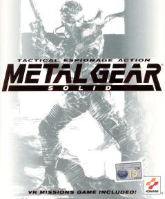 Metal Gear Solid - PC Cover & Box Art