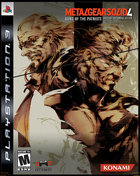 Metal Gear Solid 4: Guns of the Patriots - PS3 Cover & Box Art