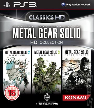 Metal Gear Solid HD Collection - PS3 Cover & Box Art