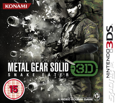 Metal Gear Solid 3: Snake Eater - 3DS/2DS Cover & Box Art
