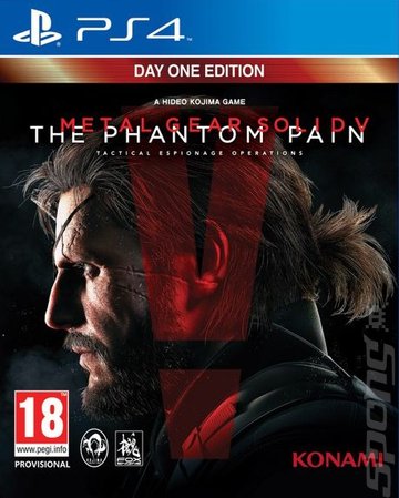 Metal Gear Solid V: The Phantom Pain - PS4 Cover & Box Art