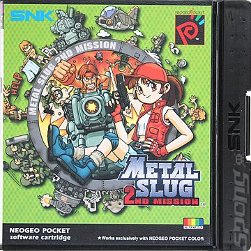 Metal Slug 2 - Neo Geo Pocket Colour Cover & Box Art