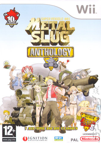 Metal Slug Anthology - Wii Cover & Box Art
