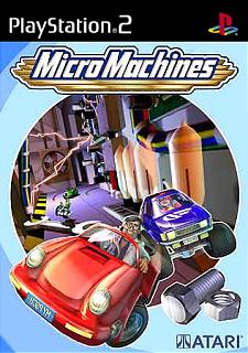 Micro Machines - PS2 Cover & Box Art