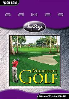 Microsoft Golf 2001  - PC Cover & Box Art