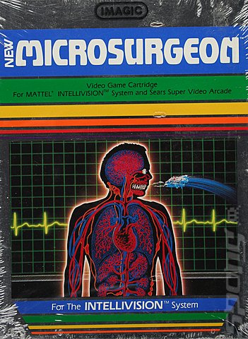 Microsurgeon - Intellivision Cover & Box Art