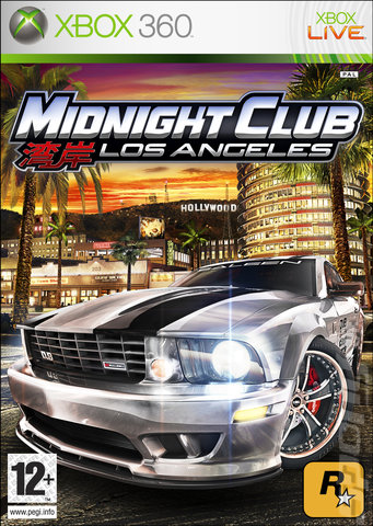 Midnight Club: Los Angeles - Xbox 360 Cover & Box Art