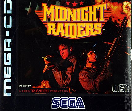 Midnight Raiders - Sega MegaCD Cover & Box Art