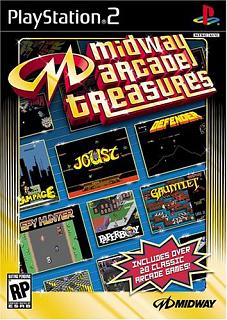 Midway Arcade Treasures - PS2 Cover & Box Art