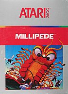 Millipede - Atari 2600/VCS Cover & Box Art