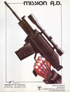 Mission AD - C64 Cover & Box Art
