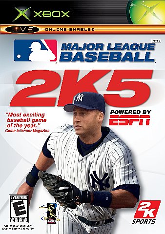 Major League Baseball 2K5 - Xbox Cover & Box Art