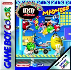 M&M�s Minis Madness - Game Boy Color Cover & Box Art