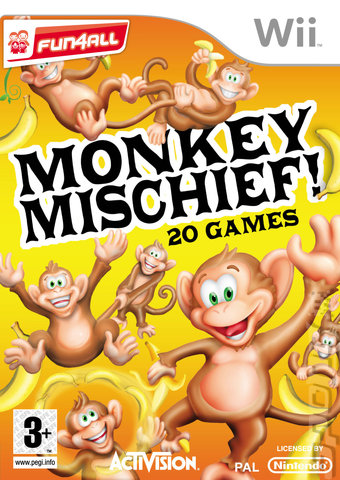 Monkey Mischief! 20 Games - Wii Cover & Box Art