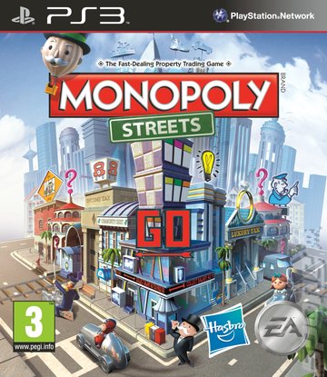 Monopoly Streets - PS3 Cover & Box Art