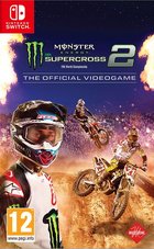 Monster Energy Supercross 2: The Official Videogame - Switch Cover & Box Art