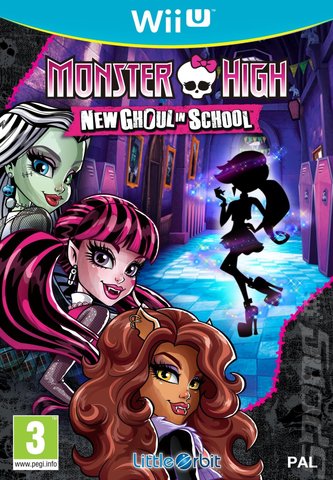 Monster High: New Ghoul in School - Wii U Cover & Box Art