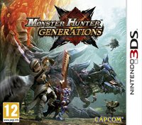 Monster Hunter Generations - 3DS/2DS Cover & Box Art