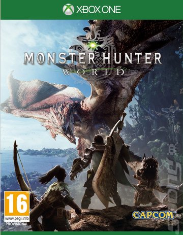 Monster Hunter World - Xbox One Cover & Box Art