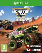 Monster Jam: Steel Titans - Xbox One Cover & Box Art