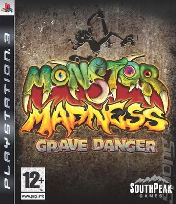 Monster Madness: Grave Danger - PS3 Cover & Box Art