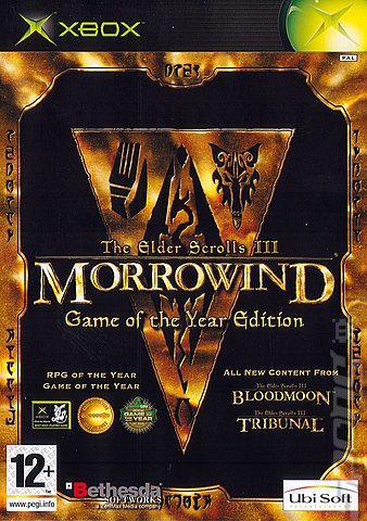 The Elder Scrolls III: Morrowind Game of the Year Edition - Xbox Cover & Box Art