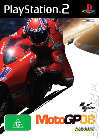 Moto GP '08 - PS2 Cover & Box Art