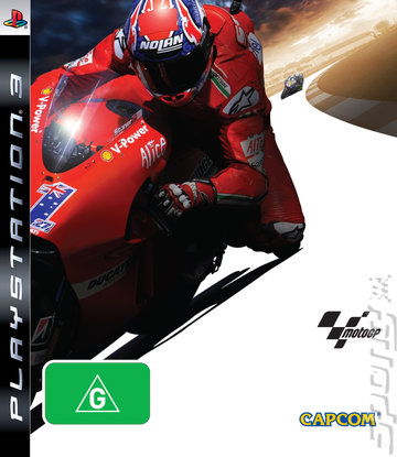 Moto GP '08 - PS3 Cover & Box Art