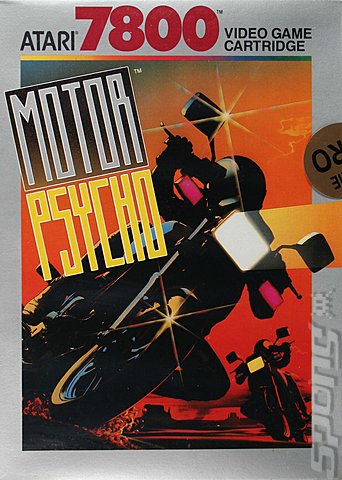 Motor Psycho - Atari 7800 Cover & Box Art