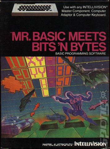 Mr Basic Meets Bits and Bytes - Intellivision Cover & Box Art