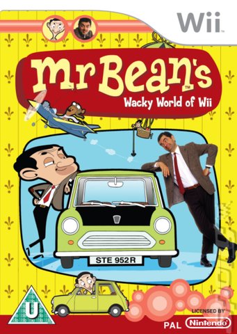 Mr Bean's Wacky World of Wii - Wii Cover & Box Art