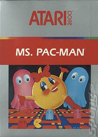Ms. Pac-Man - Atari 2600/VCS Cover & Box Art