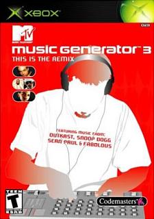 MTV Music Generator 3 - Xbox Cover & Box Art