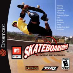 MTV Skateboarding - Dreamcast Cover & Box Art