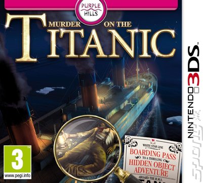 Murder on the Titanic - 3DS/2DS Cover & Box Art