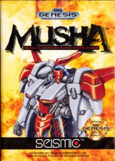 Musha - Sega Megadrive Cover & Box Art