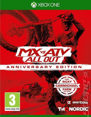 MX vs ATV: All Out: Anniversary Edition - Xbox One Cover & Box Art