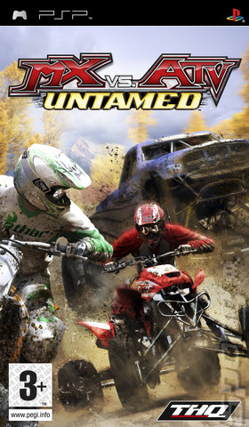 MX Vs. ATV Untamed - PSP Cover & Box Art