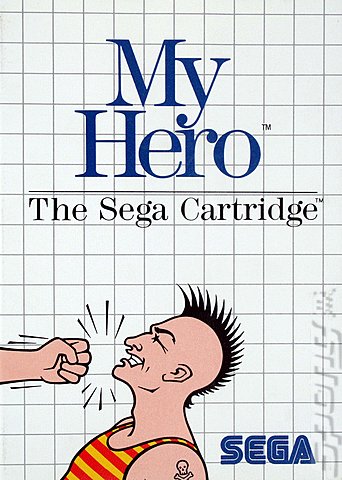 My Hero - Sega Master System Cover & Box Art