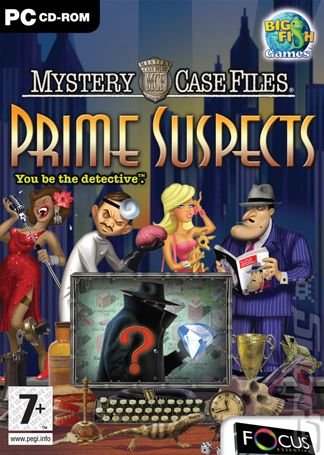 Mystery Case Files: Prime Suspects - PC Cover & Box Art
