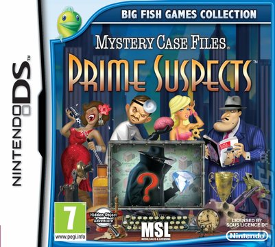 Mystery Case Files: Prime Suspects - DS/DSi Cover & Box Art