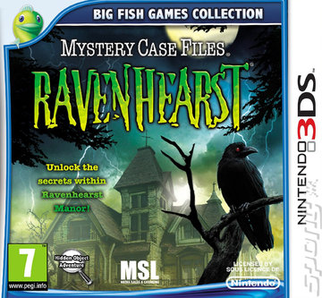 Mystery Case Files: Ravenhearst - 3DS/2DS Cover & Box Art