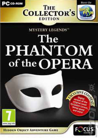 Mystery Legends: The Phantom of the Opera Collector's Edition - PC Cover & Box Art