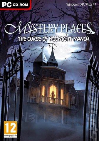 Mystery Places: The Curse of Midnight Manor - PC Cover & Box Art