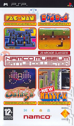 Namco Museum - PSP Cover & Box Art