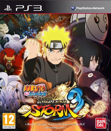Naruto Shippuden: Ultimate Ninja Storm 3 - PS3 Cover & Box Art