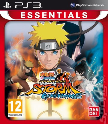 Naruto Shippuden: Ultimate Ninja Storm Generations - PS3 Cover & Box Art