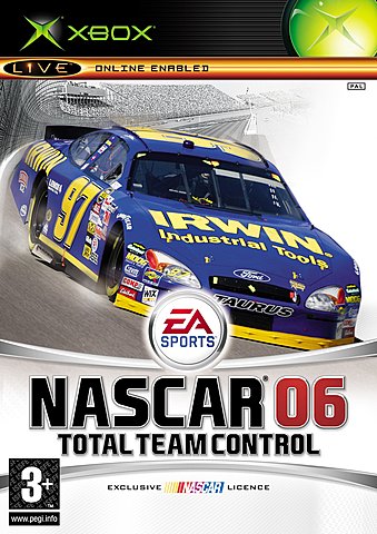 NASCAR 06: Total Team Control - Xbox Cover & Box Art